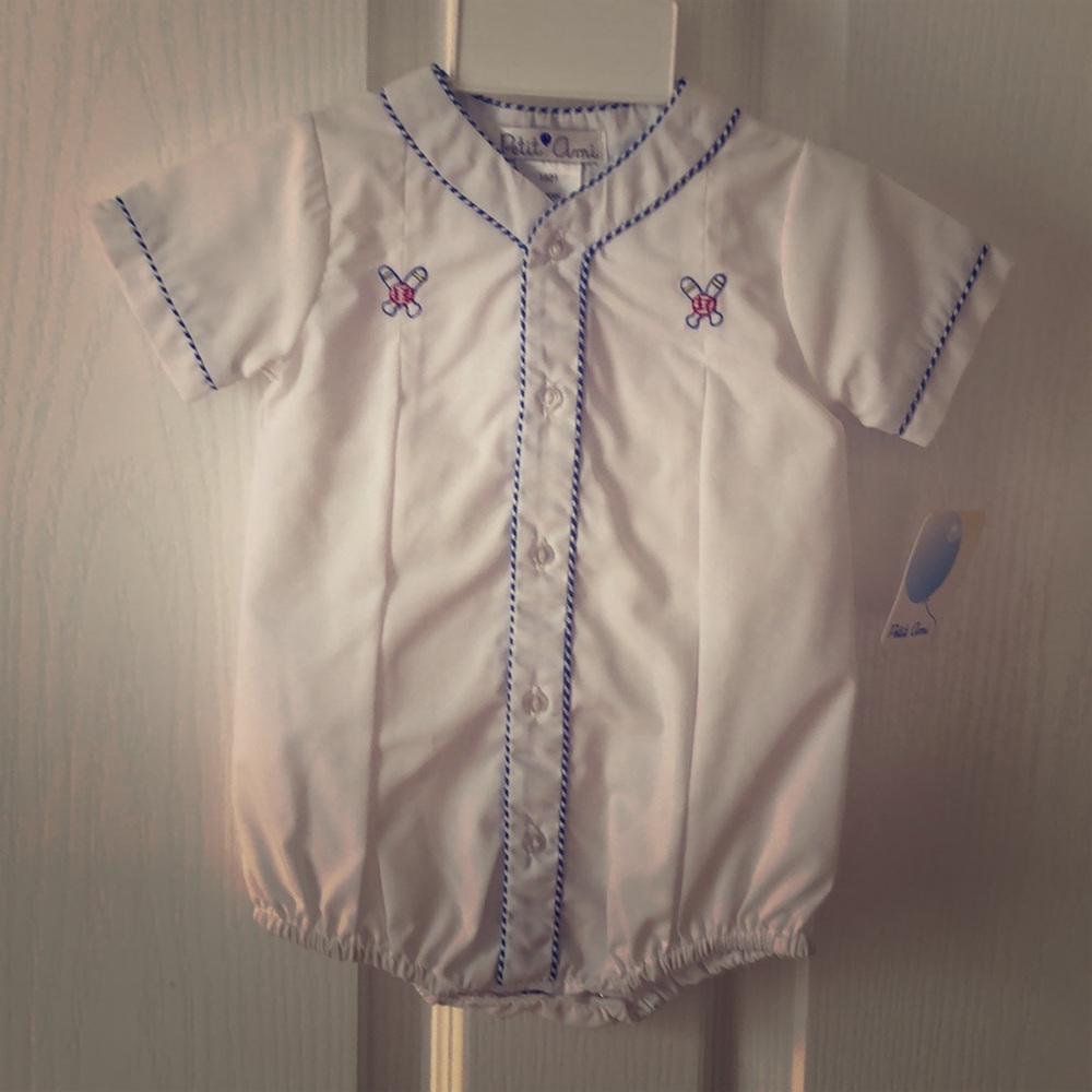 NB Petit Ami Baseball Bubble with Hat